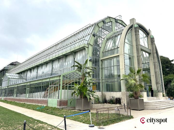 Das Große Gewächshaus (Grande Serre) des Jardin des Plantes
